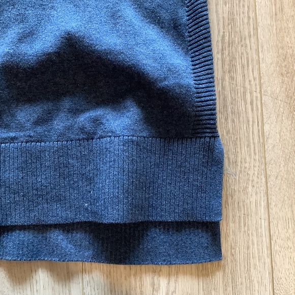 Karen Scott Cotton High-Low Mockneck Sweater Sz M - Picture 4 of 5